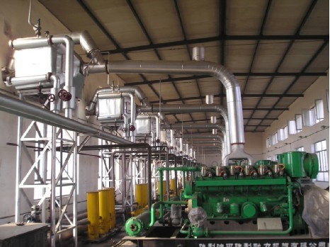 內(nèi)蒙烏海發(fā)電機(jī)組余熱鍋爐調(diào)試成功，運(yùn)行正常