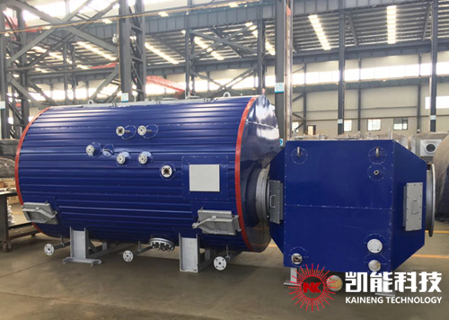 凱能科技水管余熱鍋爐車(chē)間制造