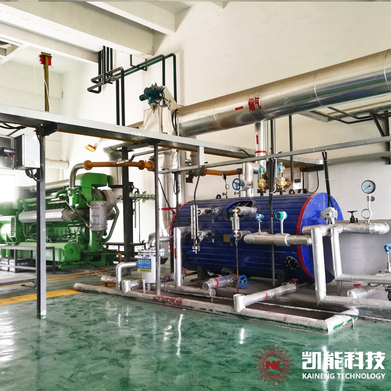 發(fā)電機(jī)組余熱鍋爐項目現(xiàn)場