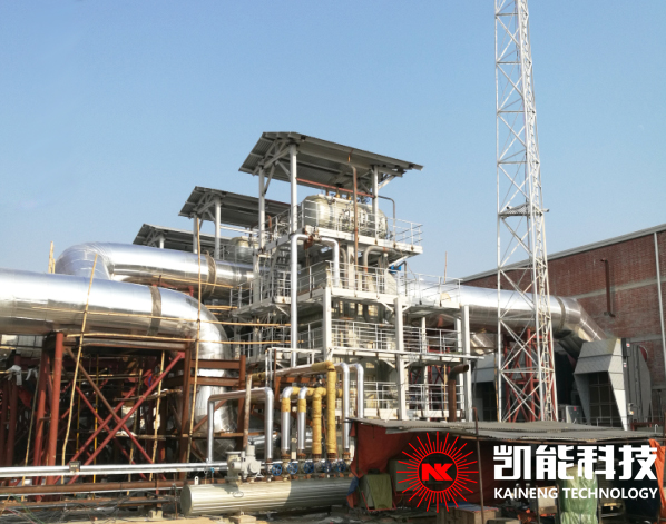 重油發(fā)電機(jī)組余熱鍋爐項(xiàng)目現(xiàn)場(chǎng)