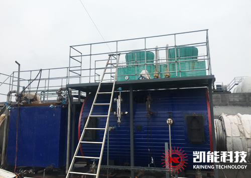 沼氣機(jī)組余熱利用項目現(xiàn)場